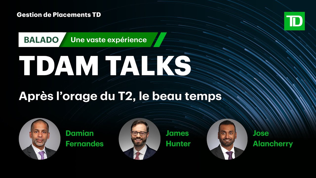 Une vaste expérience | Après l’orage du T2, le beau temps parte 1