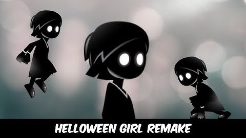 Helloween Girl Remake - 2D Game Asset Sprites Character for Game Developers