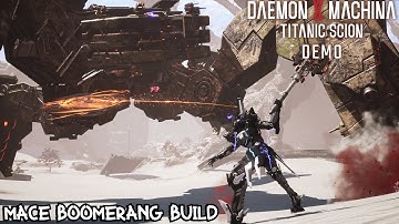 DAEMON X MACHINA TITANIC SCION DEMO - HARD - Gunfort Boss - Double Mace.