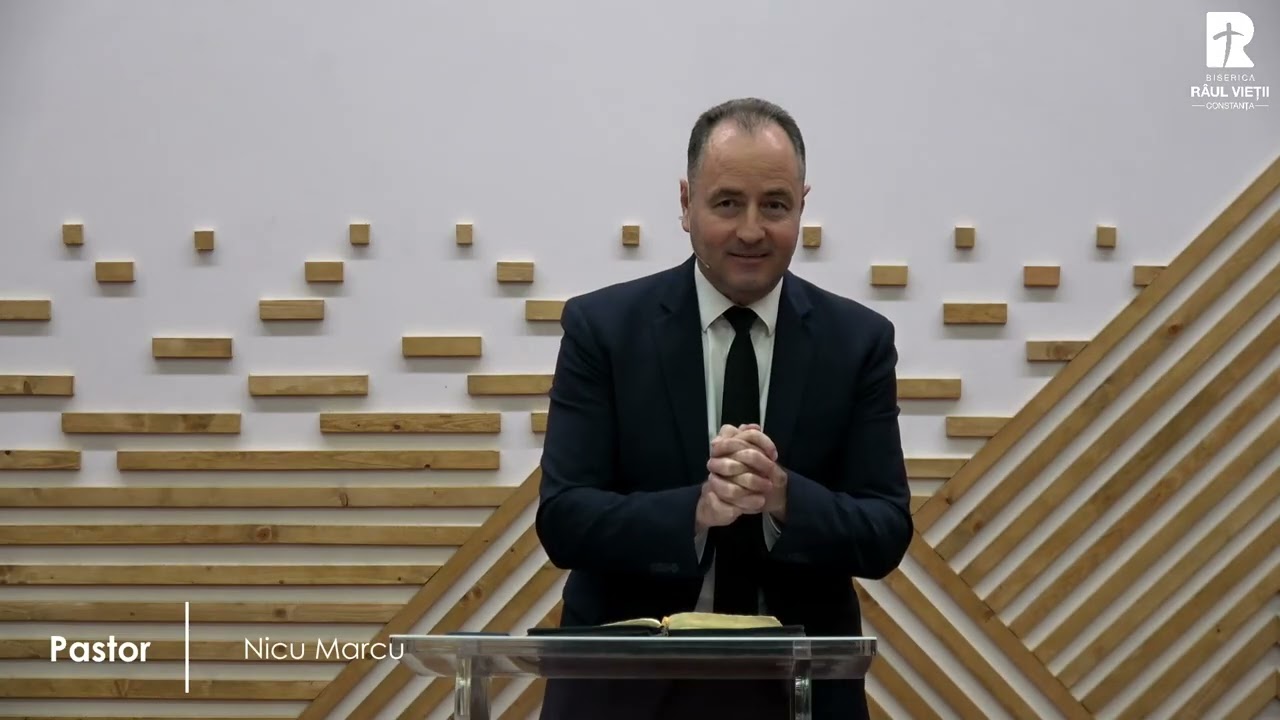 Virtuțile creștine 2 Petru 1:3-12 | Nicu Marcu | Biserica Râul Vieții Constanța 6 39 53 PM