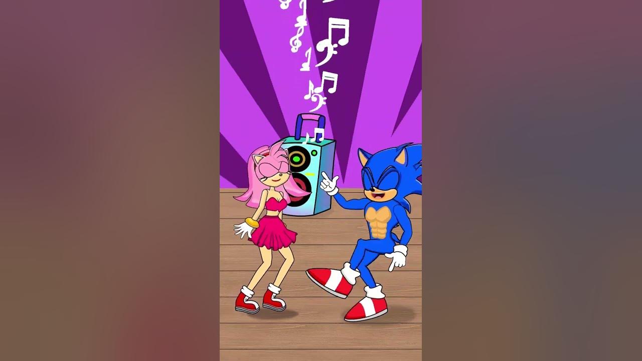 #Short Amy, Knuckles, Sonic Dance  #Dance #Anicosita