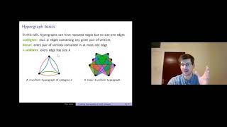 Graphs and Matroids Seminar - Tom Kelly