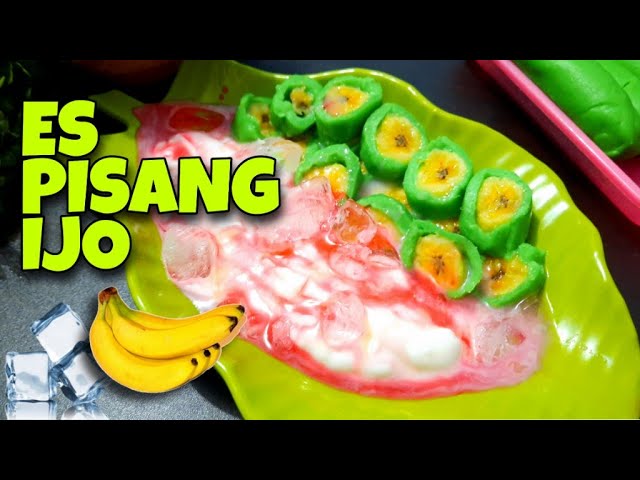 Resep Es Pisang Ijo Super Lembut Takjil Ide Jualan Cara Membuat Youtube