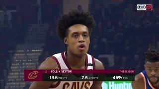 Collin Sexton vs NYK 29 PTS 7 AST    2.03.20