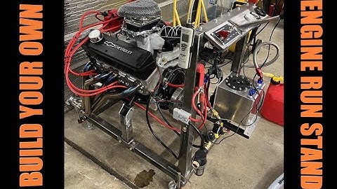Engine Run Stand Fabrication, Build and Test 2 Engines; Roller 383 Stroker and 355 SBC Duntov