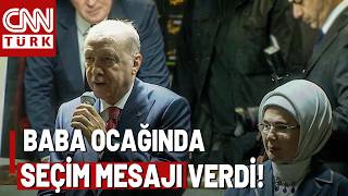 SON DAKİKA🚨Erdoğan Rize'de! Baba Ocağı Güneysu'dan Seçim İçin Dikkat Çeken Mesaj