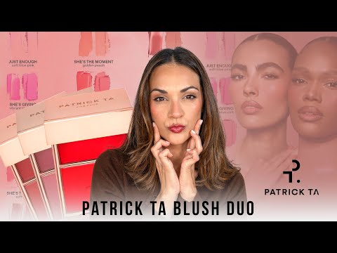 Os enseño  los nuevos coloretes de @patrickta +  maquillaje con uno de ellos! | Adriana Mua