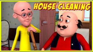 Motu Patlu | House Cleaning | Motu Patlu in Hindi