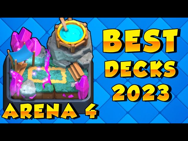 NEW* #1 BEST DECK TO BEAT ARENA 4 IN CLASH ROYALE 2023! 