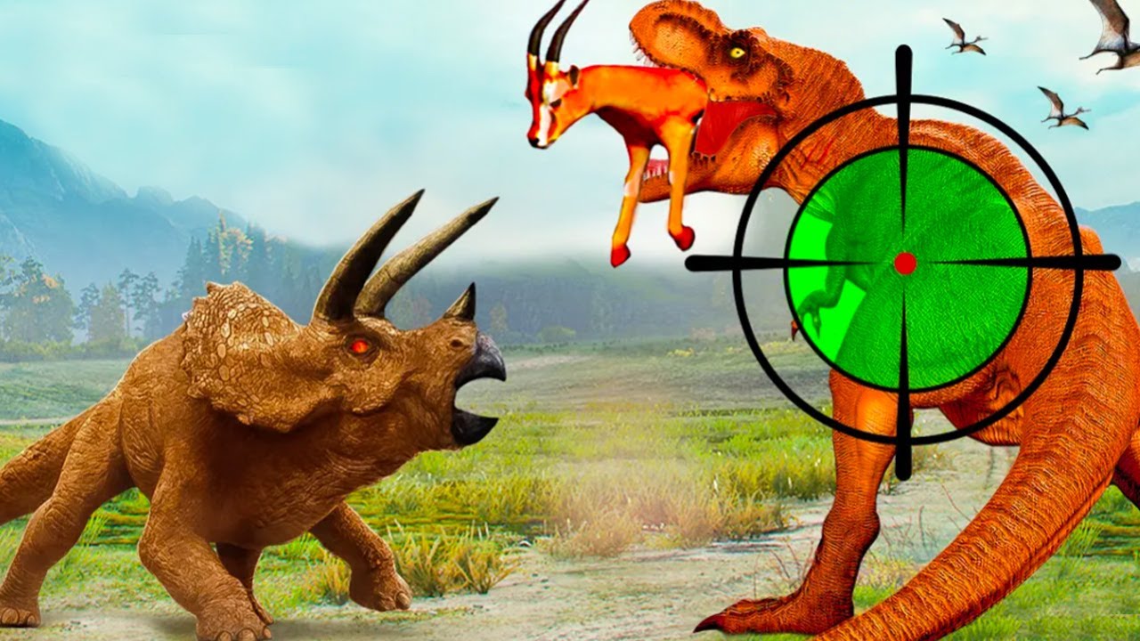 Wild Dinosaur Hunting Games Android Gameplay 2 YouTube