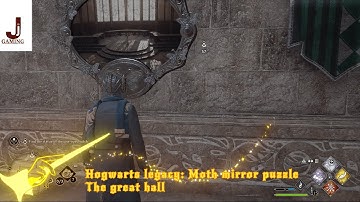 Hogwarts legacy Moth mirror puzzle Great hall