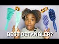 WATCH THIS BEFORE YOU BUY!! Kazmaleje Brush vs. EZ Detangler Brush DUPE | TAM KAM