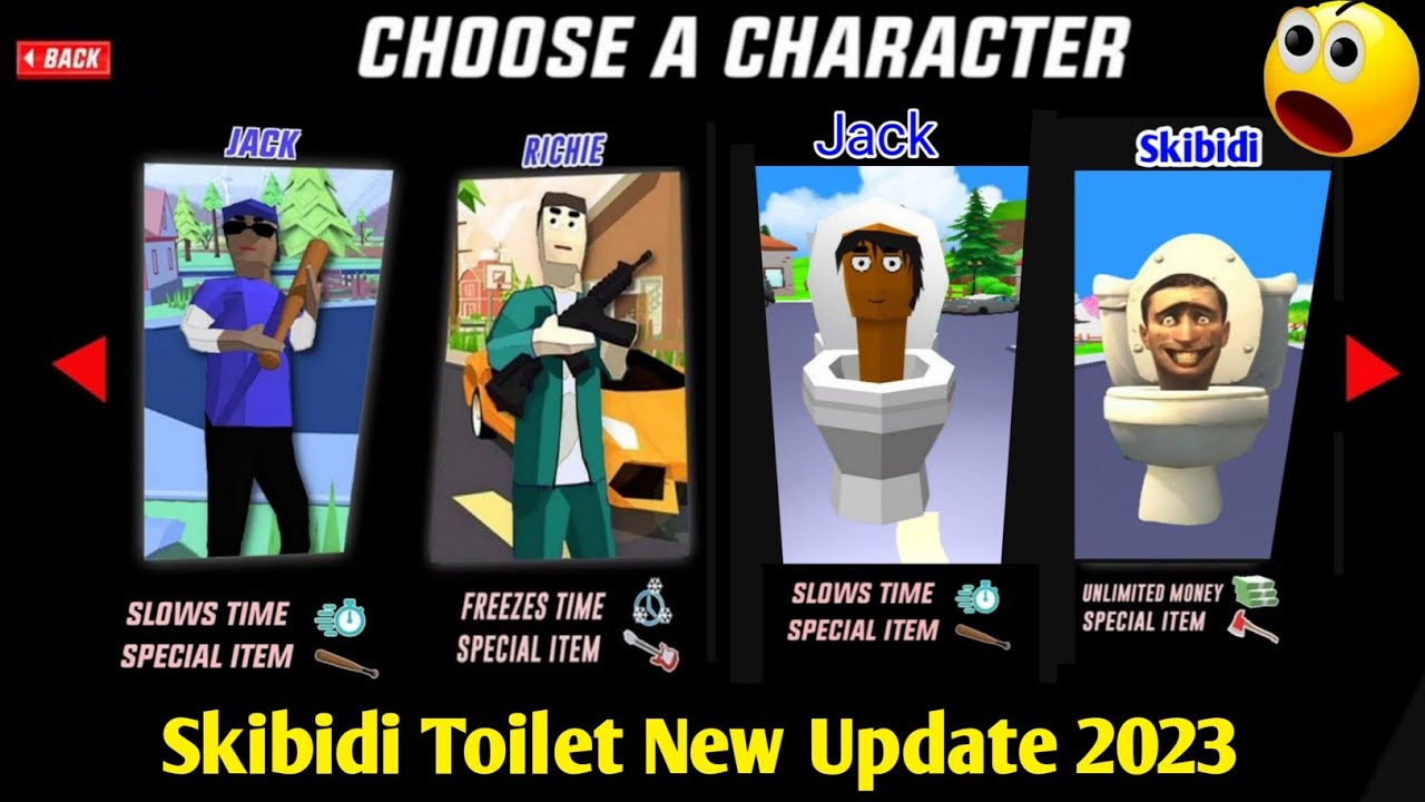 Skibidi Toilet 🚽 all character (JACK & RICHIE! CHAD) skibidi toilet 🚽