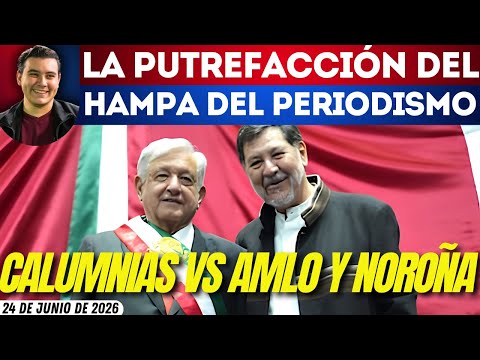 #SinMáscaras | CAMPAÑA NEGRA VS AMLO Y NOROÑA EN CASOS CON MONSIVAIS Y EL SENADO