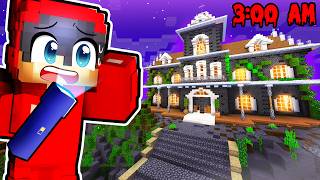 Video thumbnail of "Exploring a HAUNTED Abandoned Mansion in Minecraft!"