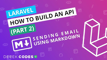 Laravel: How to build an API - Part 2 - Sending Email using markdown