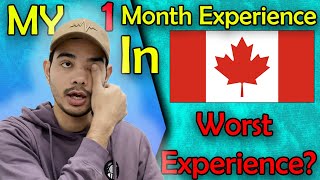 My 1 month Experience in Canada as an Indian International Student