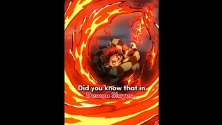 Did You Know that in DEMON SLAYER..