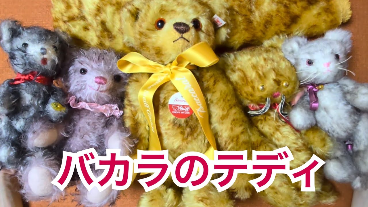 Introducing the Baccarat Steiff Teddy Bear - YouTube