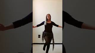 تعليم رقص شرقي _حركات الخصر #shorts #dance