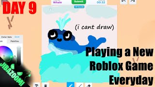 (i'm bad at) Speed Draw! (New Roblox Game Everyday - Day 9)