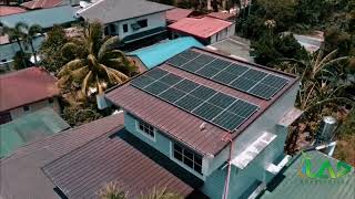 6.6kW Hybrid Solar Power System | San Antonio, Quezon