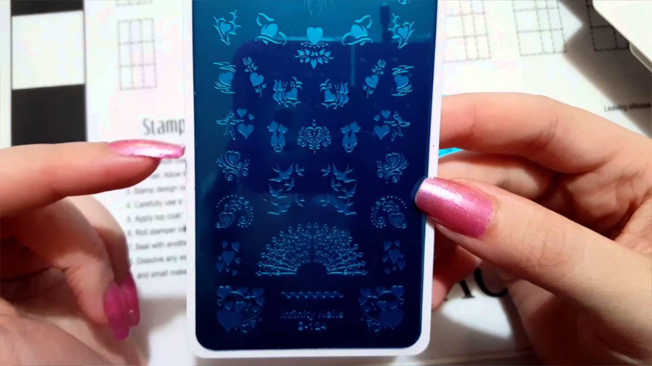 Dashica Beauty Infinity Stamping Plates and Stamping Polish Review