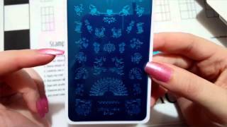 Dashica Beauty Infinity Stamping Plates and Stamping Polish Review