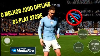 saiu!!novo jogo de futebol offline para android com modo carreira!!football  league24 