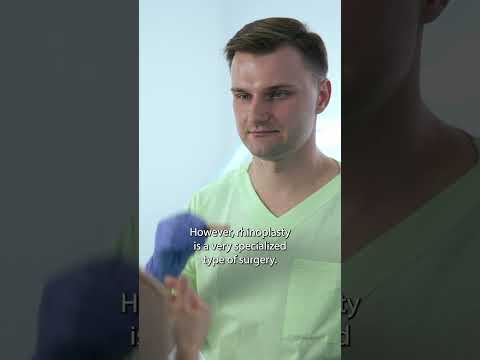 Video thumbnail: Debunking Common Rhinoplasty Myths #shorts · Matthew Bridges, MD
