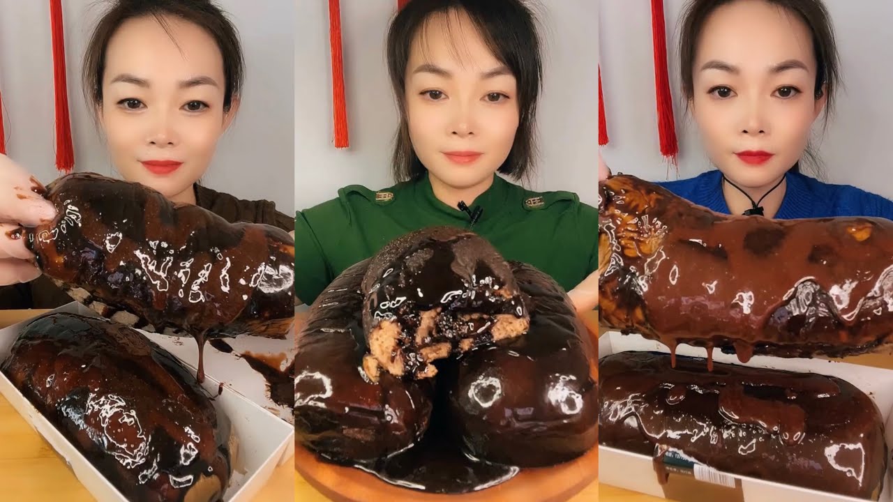 🍞 [MUKBANG] chocolate lava bread edition