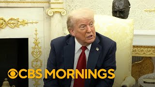 President Trump threatens tariffs targeting Russia if there's no Ukraine peace deal in 50 days