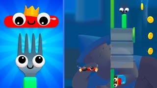 Fork N Sausage – Gameplay Mobile Walkthrough Part 4 - Salsicha no Garfo (Android/iOS) screenshot 5