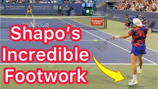 Denis Shapovalov Incredible Forehand Footwork (Tennis Technique Explained)