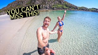 Is THIS the Best HIDDEN BEACH on Skye?!  Isle of Skye Vanlife Roadtrip