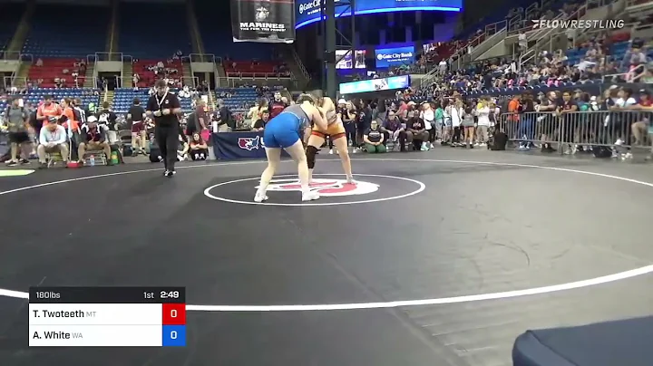 180 Lbs Semifinal - Tirza Twoteeth, Montana Vs Ali...