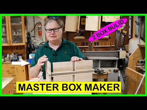 Master box maker \ 2 stunning box builds \ have a go!! - YouTube