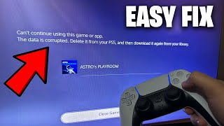 How To Easily Fix Can't Start A Game Or App On PS5/PS5 Pro