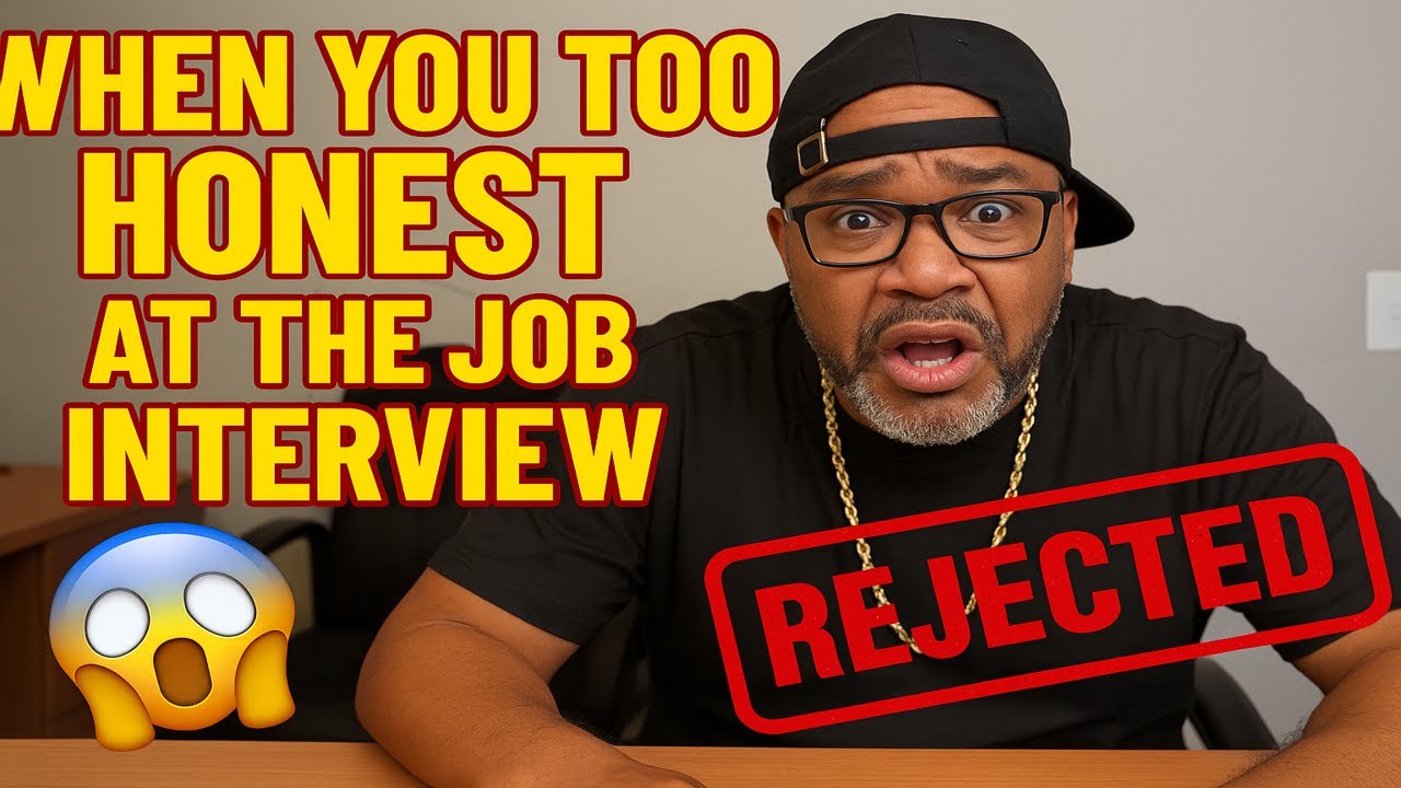 when you too honest at a job interview - YouTube