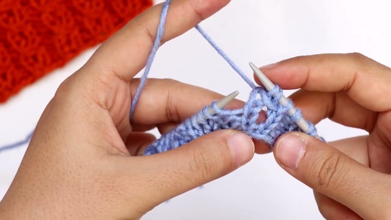 Мастер-класс по вязанию спицами на двух спицах | Красивая и простая вязка свитера или жилета