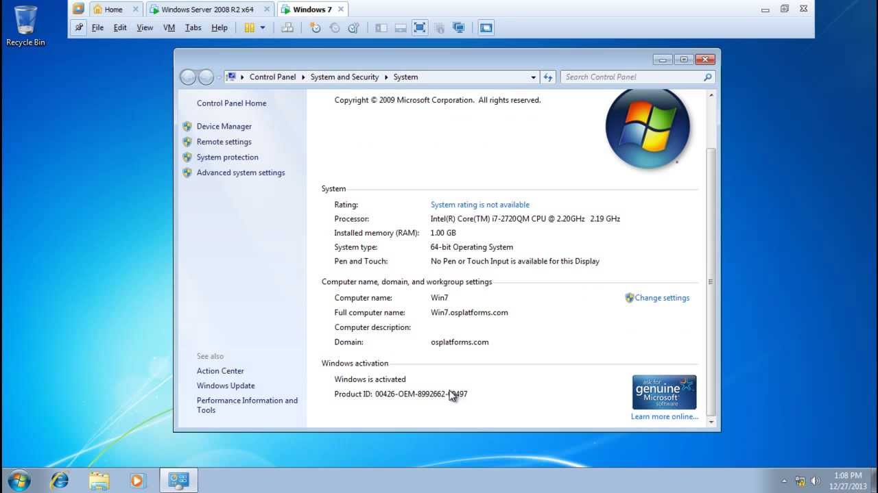 Windows Server 2008 R2 - Active Directory Part II - YouTube