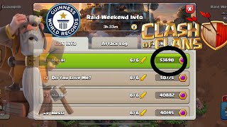 This is how I broke My PR🔥 | All attack included | Clash Of Clans | Clan raids |