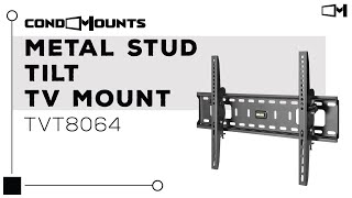 : Metal Stud Tilt TV Mount | TVT8064