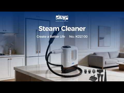 Пароочиститель 15 в 1 DSP KD2100, видео 1
