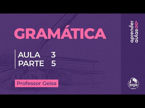 GRAMÁTICA - AULA 3 - PARTE 5 - MORFOLOGIA E SINTAXE. SUBSTANTIVO CONCRETO E ABSTRATO