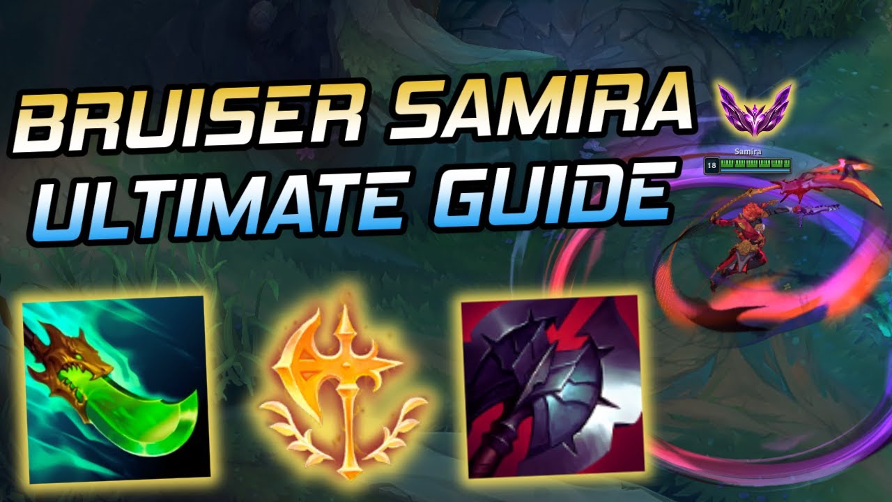 The ULTIMATE Bruiser Samira Mid Guide (17 Kill High Elo Carry)