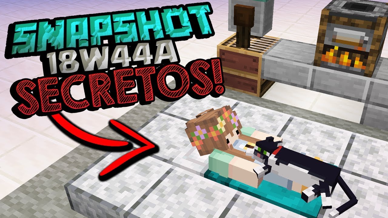 Funciones SECRETAS en la ultima Snapshot 18w44a