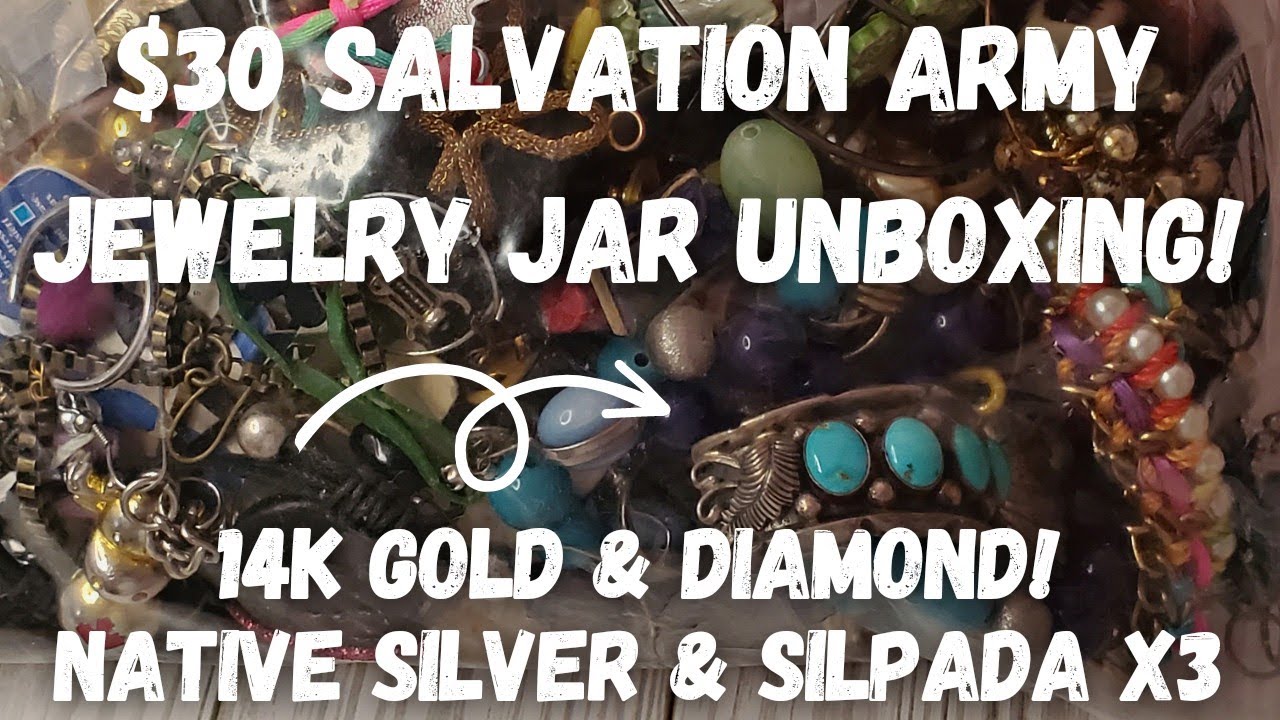 Tiffany, Louis Vuitton & 925 Silver! ThredUp DIY 5lb Jewelry Jar Unboxing  COLLAB w/ @lindsmclark 