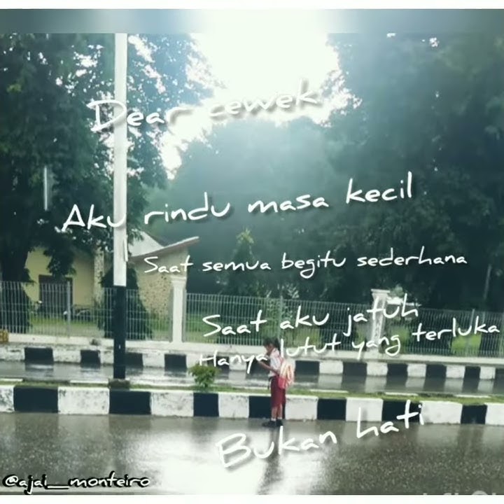 Story' wa cewek .. baper banget😁🙏