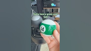 Changing my Gear shifter to a Pool BALL!!! 🎱 How to change shifter on Logitech G29 #g29 #shifters